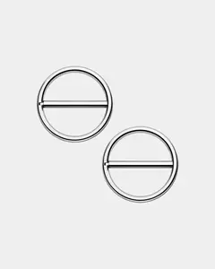 Titanium Clicker Nipple Shield Pair