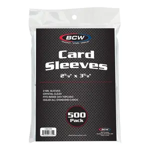 BCW Card Sleeves - 500 Pack