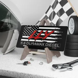 LLY Duramax Custom Vanity Plate, Personalized License Plate, Unique Car Decor, Customizable Auto Accessory, Gift for Car Lovers