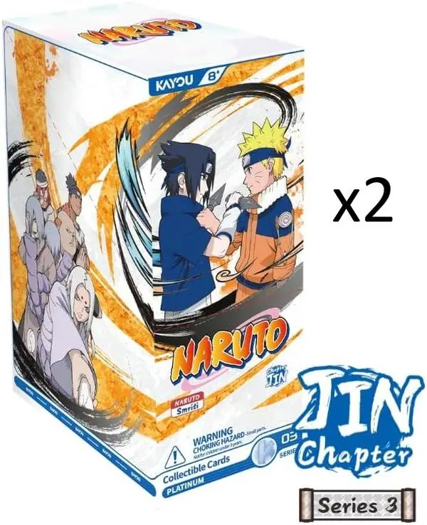NARUTO KAYOU - Chapter Jin English Series 3 Booster Box w/ Promo - English - Qty 2