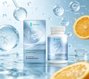Men's sports capsules, 60 capsules per bottle, to unleash your natural athletic potential; essential nutritional capsules for training and fitness.
