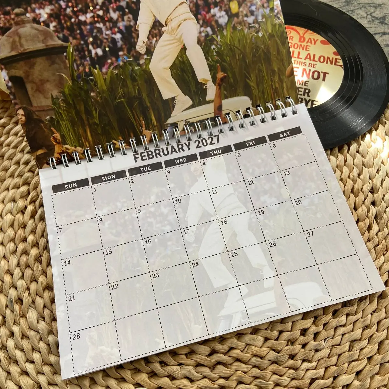 Bunny Calendar 2027 2 Size 11" x 8.5" Perfect Gift for Fan