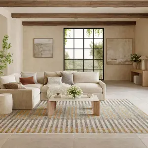 Nourison Nordic Stripe Modern Indoor Rug