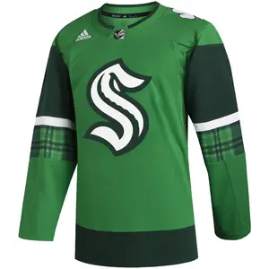 Seattle Kraken Adidas St. Patrick's Day Jersey