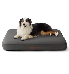 MADE 4 PETS Large Inflatable Dog Bed Outdoor Waterproof Self-Inflating Oxford Fabric Foldable Travel Pet Bed with Built-in Pump for Medium to Large Breeds