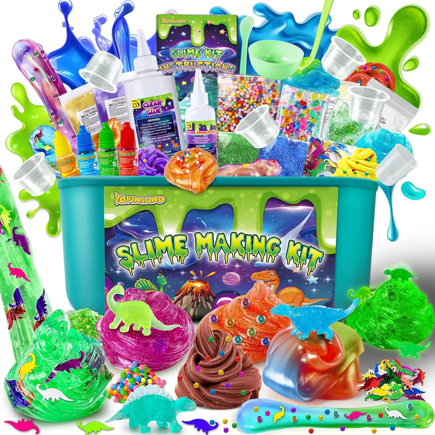 Dinosaur DIY Slime Kit