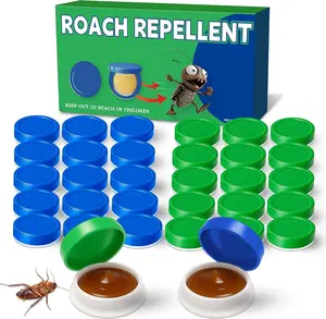 32PCS Roach Bait & Killer – Effective Cockroach Repellent and Gel for Quick Elimination of Indoor Roach Nests, Suitable of Roaches, Easy to Use, Perfect Solution for Hard-to-Reach Areas. pet home