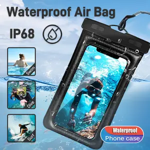 IP68 Universal Waterproof Phone Case Trending for iPhone 16 15 14 13 12 11 Pro Max X S24 Ultra Swim Cover Accessories
