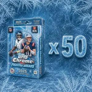2025 Topps Chrome 50 Box Hanger Break Pick Your Team