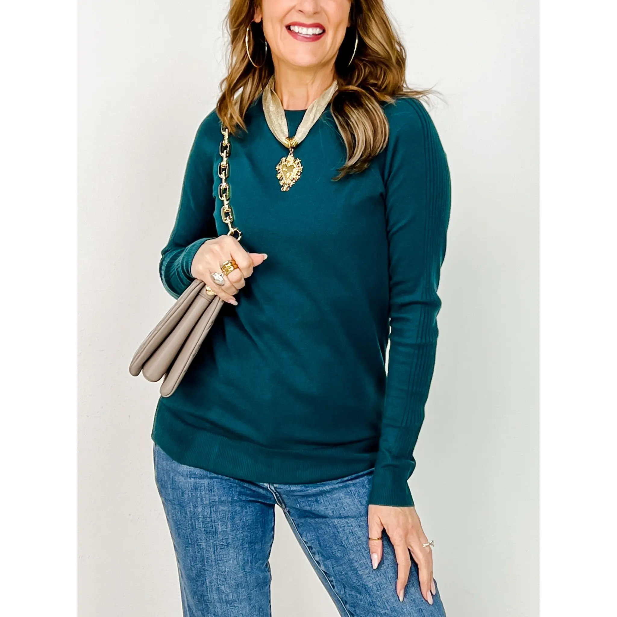 The Easy Does it Classic Knit Sweater