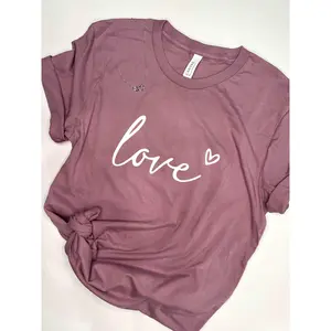 Love T-Shirt Crewneck Menswear