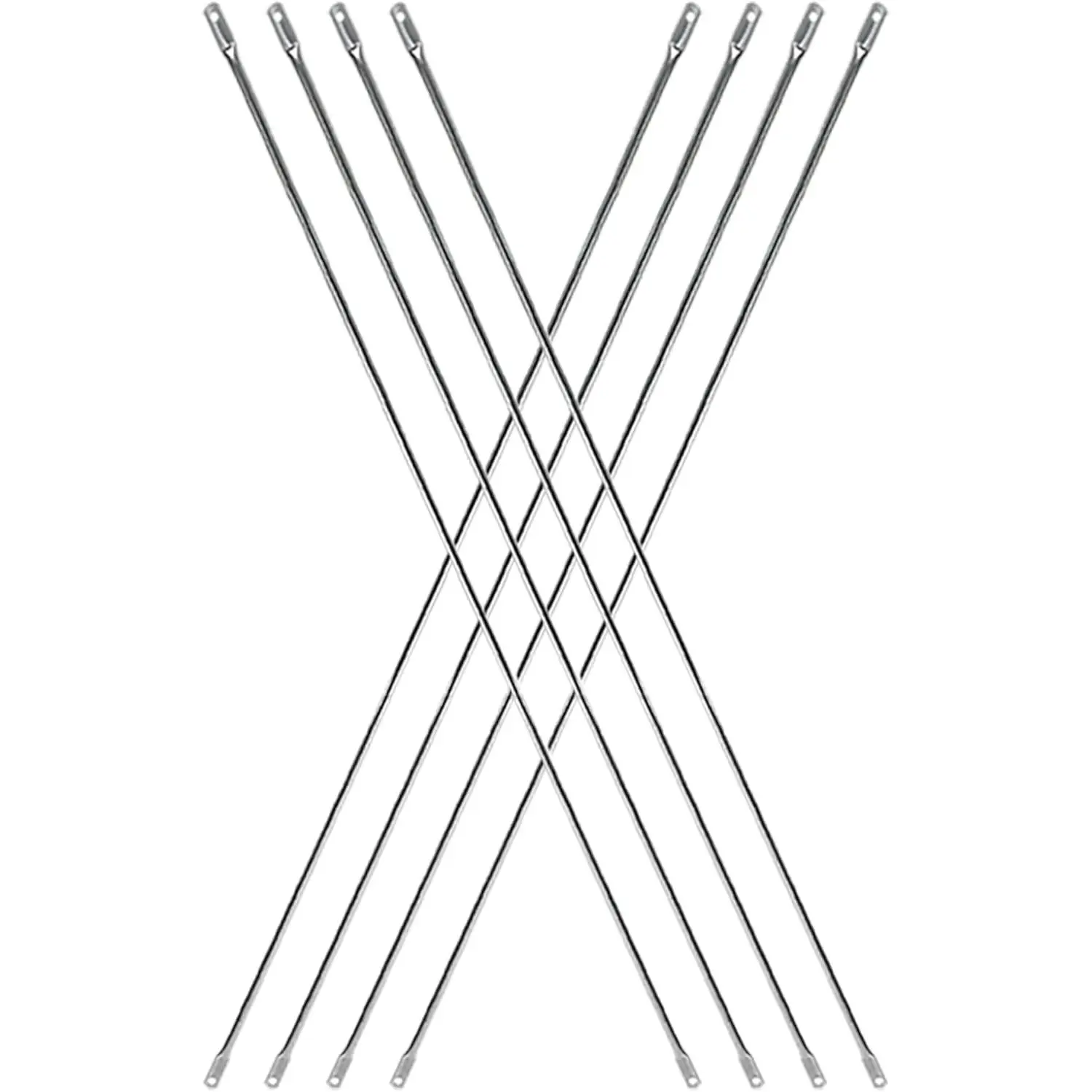 Spring new arrivals Scaffolding Cross Brace 6ft x 4ft, 4-Pack Solid Carbon Steel Scaffold Cross Supports, X-Shaped Scaffolding Safety Accessory with Rust-Proof & Corrosion-Proof Galvanized Surface, Silver