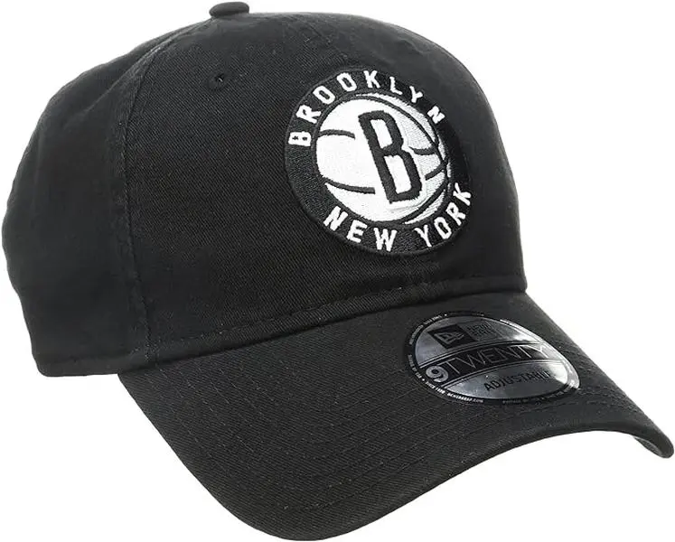 New Era 9Twenty NBA Brooklyn Nets Core Classic Cap - Adjustable - Black 11416822