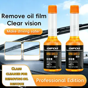 QIFOR Deep Cleaning Windshield Washer Fluid for Cars, Windshield Coating Agent, All-season Use, Powerfully Removes Stains Water Stains Prevents Fogging