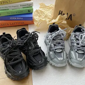 Chunky Sneakers Men Women Brand Designer Luxury Shoes Women's Casual Shoes Unisex Thick Sole Daddy Sneakers Girls Shoes