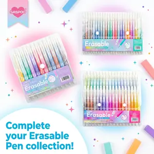 12/24/36colors Erasable Gel Pens Retractable, 0.7mm Fine Point Smooth Writing Pens, 36 Assorted Colors for Students Teachers Artists Drawing Writing Planner Crossword Puzzles – Colorful Marker Set