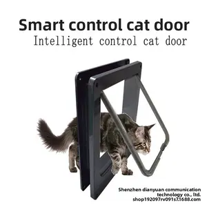New Cat Flap Cat Door Cat Hole Dog Door Hole Pet Door Dog Hole Free Entry and Exit Door Anti-Bite Pet Supplies