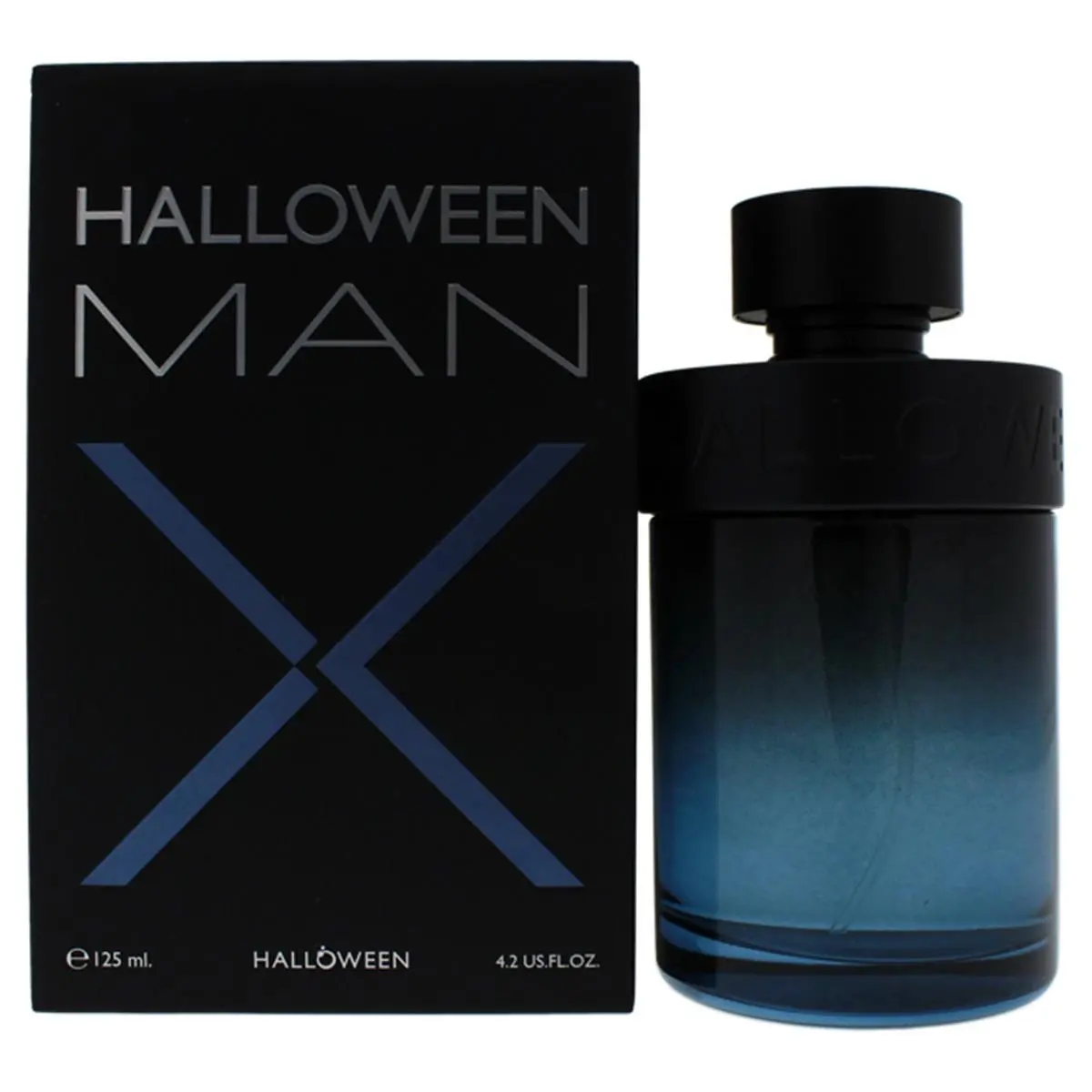 Jesus Del Pozo Halloween Man X EDP Perfume Fragrance for Men, Woody Amber Fragrance with Coffee, Leather, and Tonka Bean, 4.2 oz Spray, Edp Sprays, Lemon, 4 To 4.9 Fl Oz