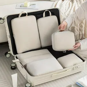 6-Pack Travel Storage Bag - Durable and easy-to-clean material, lightweight luggage and clothing sorting bins