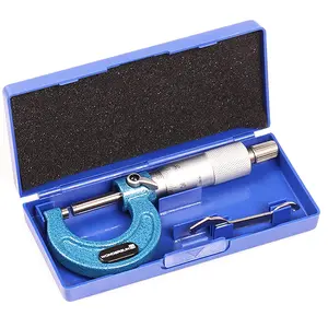 Outside Micrometer 0-1" Measuring Range 0.0001" Graduation for Machinists Professional Precision Tool for Accurate Measurements