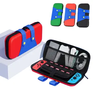 Suitable for Nintendo Switch game console storage bag, red and blue organizer, OLED game console accessories, EVA material anti drop protection