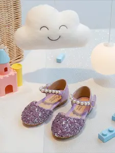 Children's Comfortable, Sweet, and Elegant Princess Shoes Daily Breathable Comfort Soft-Sole Shoes