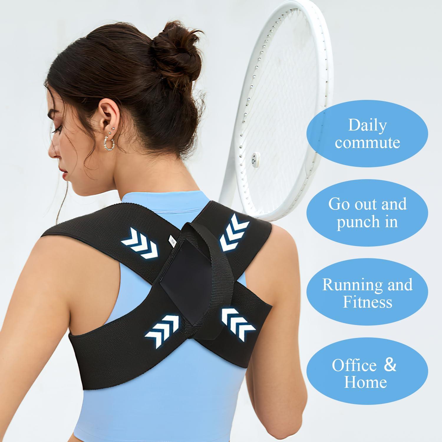 Fitness Heavy Shoulder Straps,Bench Press & Shoulder Training Assist Straps, Chest-Opening & Back-Straightening Support,Open Shoulder Assist Straps Shoulder ,Posture Correction Back Support Strap