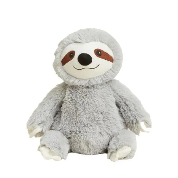 SLOTH GRAY - Warmies Cozy Plush Heatable Lavender Scented Stuffed Animal