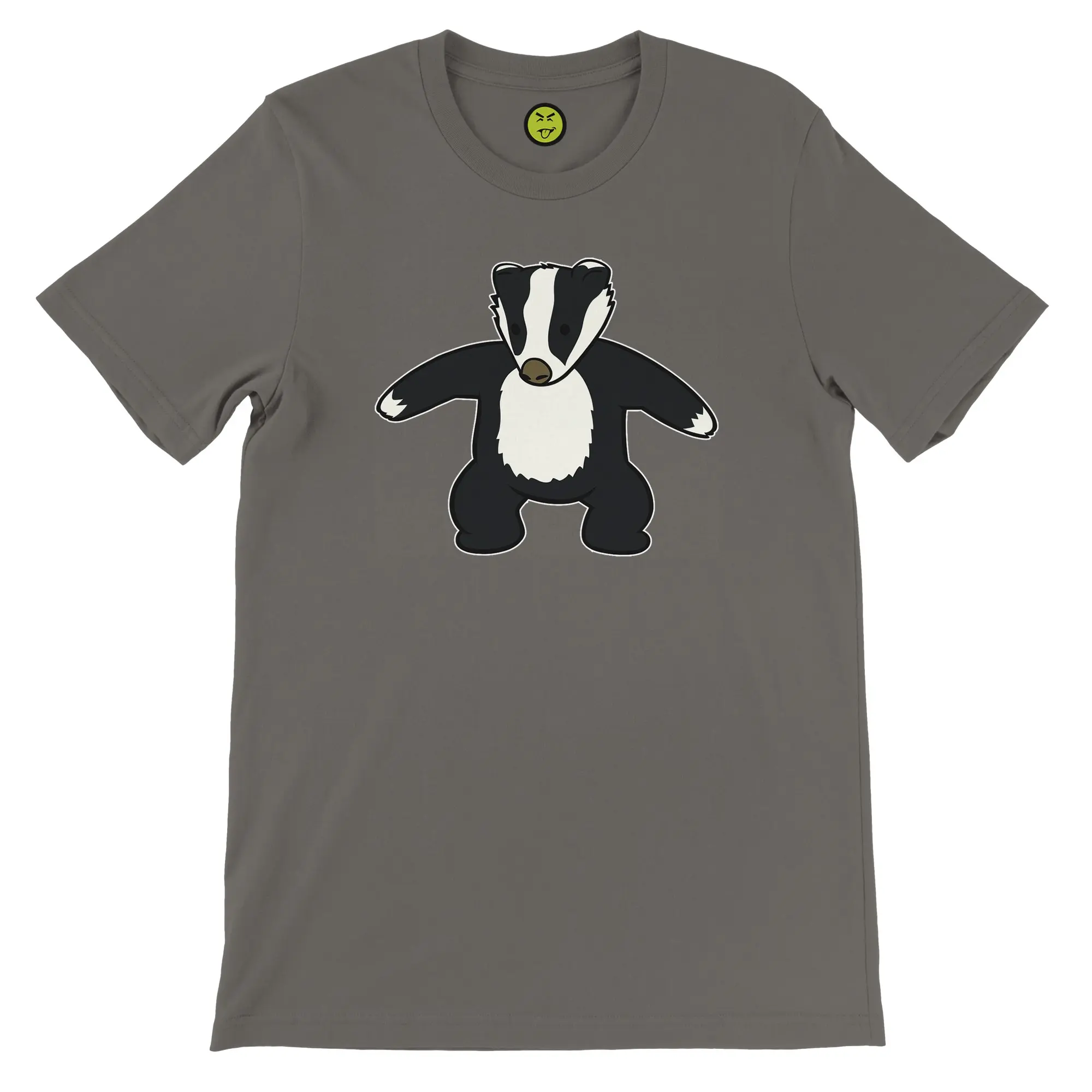 Badger Meme • Premium Unisex Crewneck T-Shirt