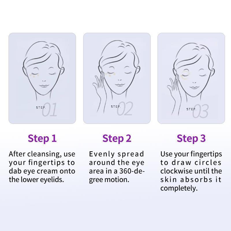 VGO Pro - Xylane Active Eye Cream,With Pro - Xylane and Hyaluronic Acid, for Moisturizing, Elasticity - enhancing and Eye - bag Improving, 15g, Suitable for All Skin Types lipid Hydrating under pin Moisturizer Radiant Repairing Dark Circle Cream