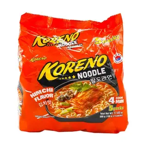 PALDO Kimchi Flavored Instant Noodles 3.53 oz, 5 packs
