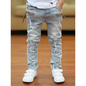 Boys Kids Jeans Pants - Comfortable, Stylish for Casual Wear
