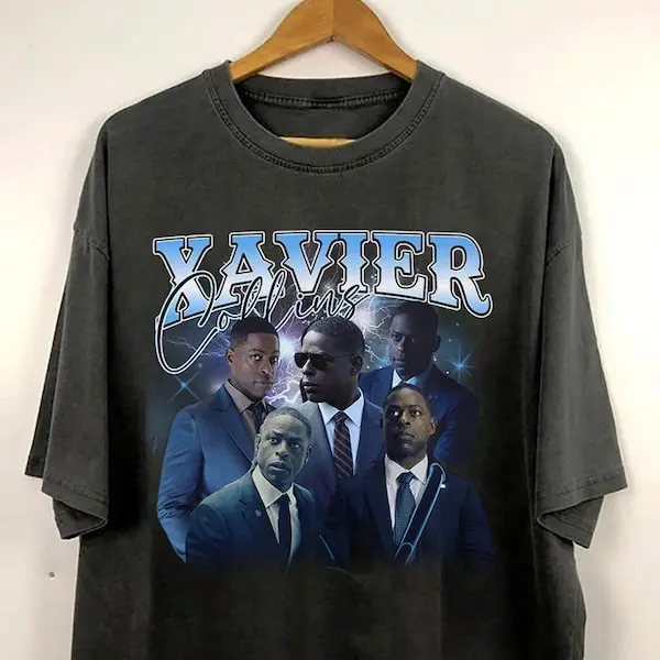 Graphic Sterling K. Brown as Xavier Collins Paradise Shirt, Severance Xavier Collins Shirt Severance Inspired Sweater Lumon Industries Shirt