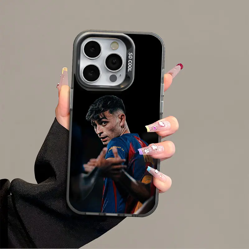 IPhone 17 Promax Pedri Phone Case Anti Drop Protective Case Suitable For iphone 16 15 14 13 SAMSUNG S26 S25 24 23 22 ULTRA Acrylic Phone Case
