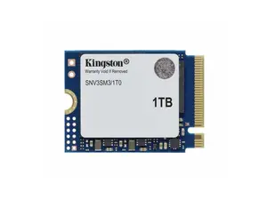 Kingston NV3 M.2 2230 1TB PCIe 4.0 x4 NVMe Internal Solid State Drive (SSD) SNV3SM3/1T0 Up to 6000 MB/s