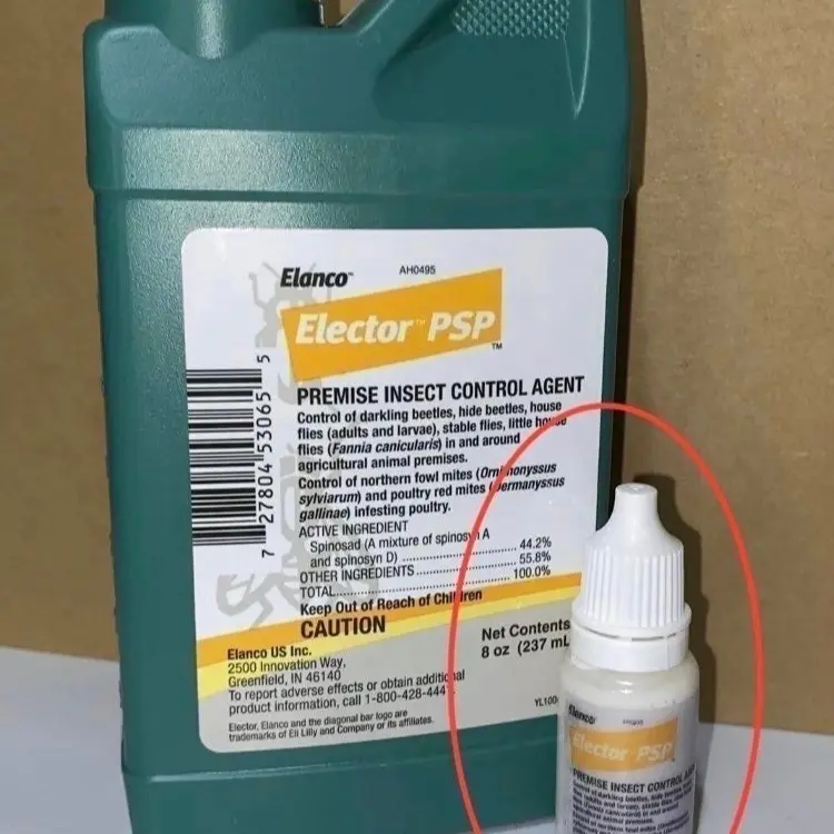 Elector psp treats poultry mites
