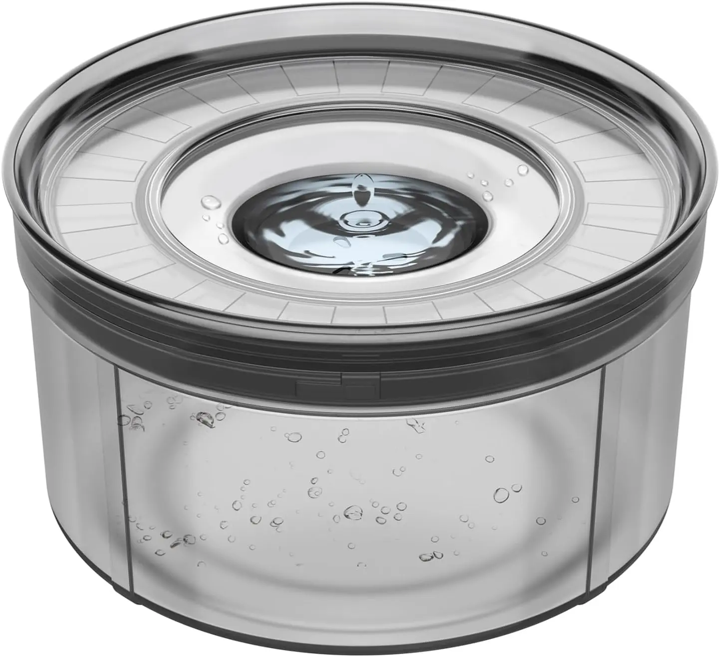1Gallon Dog Water Bowl No Spill, Spill Proof Dog Bowl BPA-Free, 3.8L/128oz Large Capacity, No Splash Water Bowl with Non-Slip Base, Slobber Stopper Water Bowl for Messy Drinkers [Anti Digging Lip]