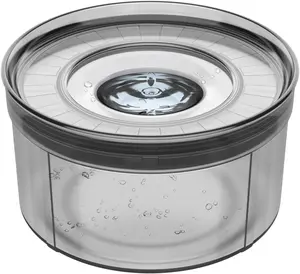 1Gallon Dog Water Bowl No Spill, Spill Proof Dog Bowl BPA-Free, 3.8L/128oz Large Capacity, No Splash Water Bowl with Non-Slip Base, Slobber Stopper Water Bowl for Messy Drinkers [Anti Digging Lip]