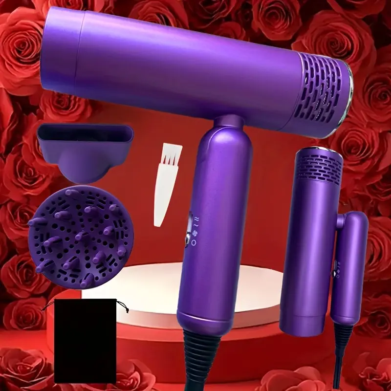 Dyson Hair Dryer Attachments Set in Black and Magenta s-l400.jpg main image 3