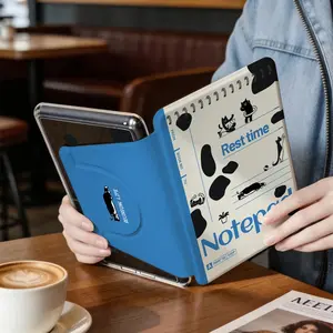 Kindle Protective Case [casual Note], Fits 7'' Kindle Paperwhite 12th Gen & 1/2/3/4 (2018), Magnetic Detachable Rotatable Transparent Acrylic