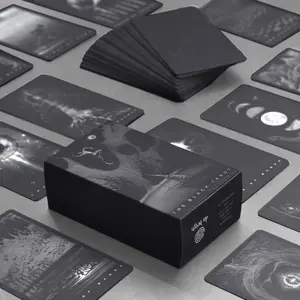 The Black Tarot, Modern Abstract Tarot Cards Deck