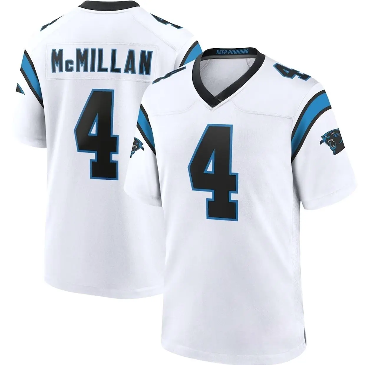 Unisex Football inspired by McMillan 4 Carolina Game Jersey - White