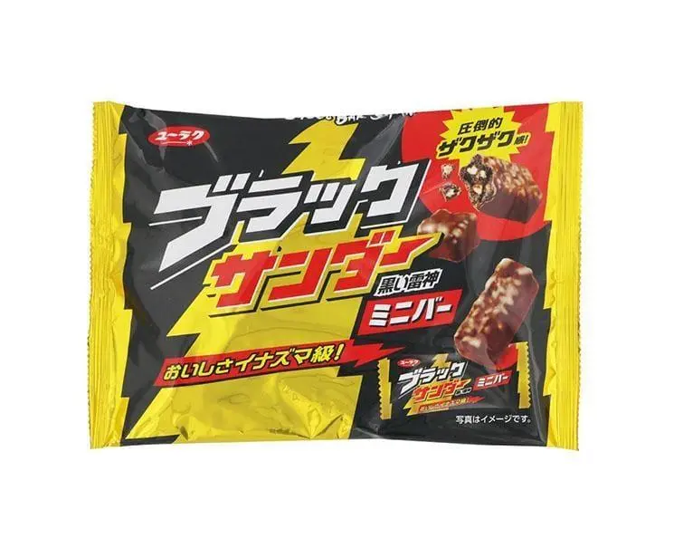 Black Thunder Japan MIni Chocolate Bars 4.9oz Bag 12 ct