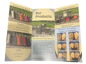 Trifold flyers
