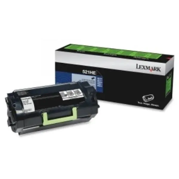 Lexmark 52D1H0E High Yield Toner Cartridge - Shake-Free, Compatible with ms810/811/812, 25000 Pages Yield, High-Yield Print, Innovative, Shake-Free Print System