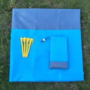 Portable Waterproof Picnic Blanket, Outdoor Beach Mat with Pocket Design, Enjoy Your Outdoors Effortlessly, Durable & Lightweight Camping Mat