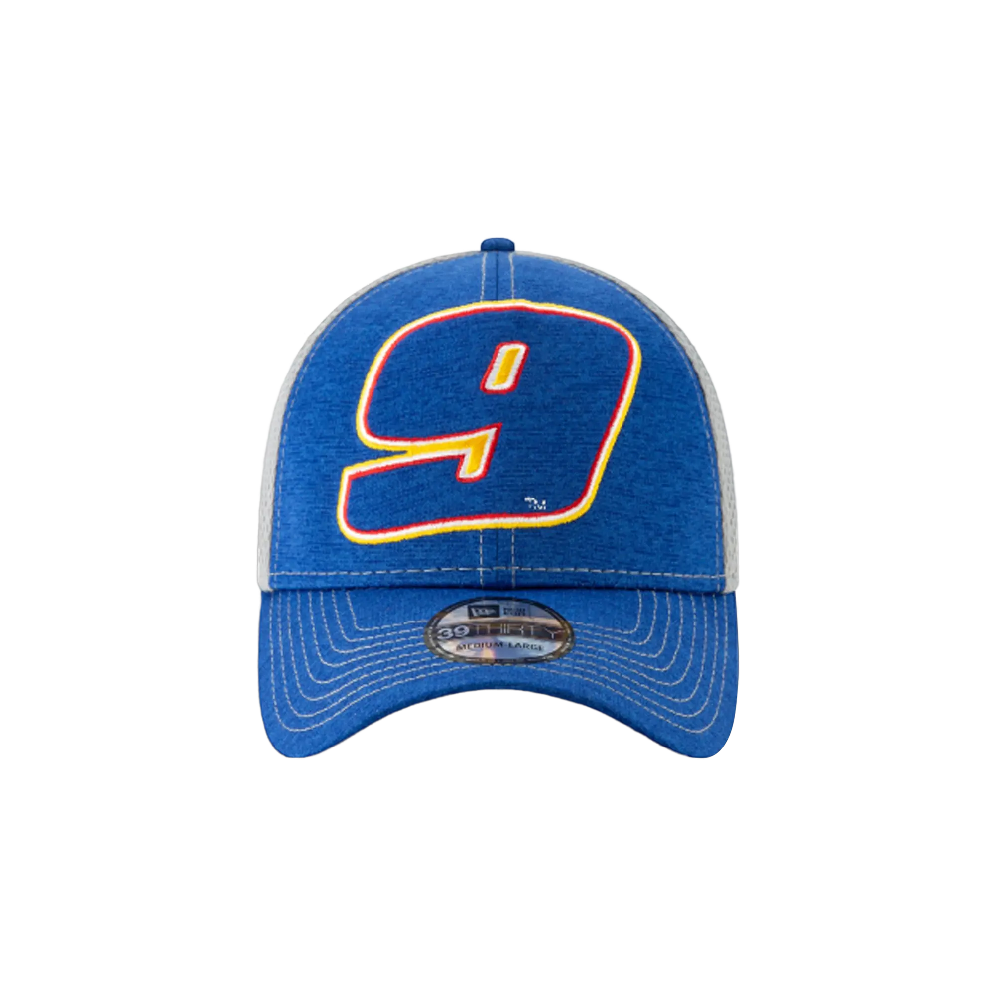 39THIRTY Chase Elliot NASCAR Neo Flex Fit Hat "Blue and Grey" NE708