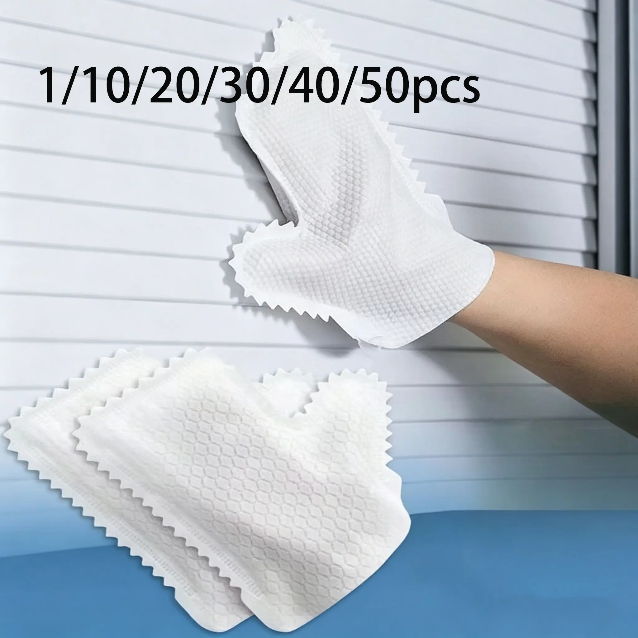 Microfiber Dust Cleaning Gloves, Versatile Wet and Dry Dual-Use, Easy Dust Removal, Ideal for Kitchen, Living Room, Car, Furniture, Window Cleaning