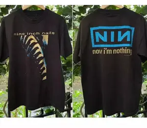 Nine Inch Nails The Downward Spiral Album 1994 T-Shirt reprint