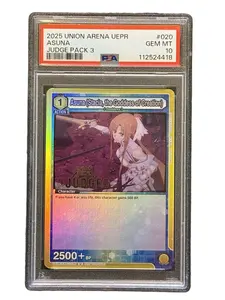 graded union arena SLAB -PSA -10 -ASUNA -JUDGE -UNION ARENA SWORD ART ONLINE -#20